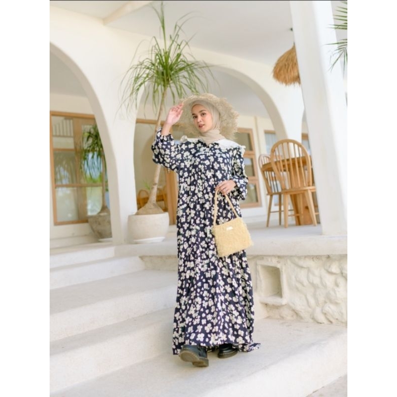 Hava Dress Flower Lily Haideeorlin