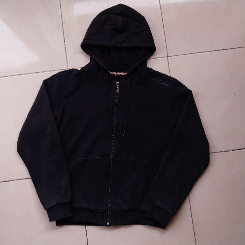 Preloved - Hoodie Zipper Hitam