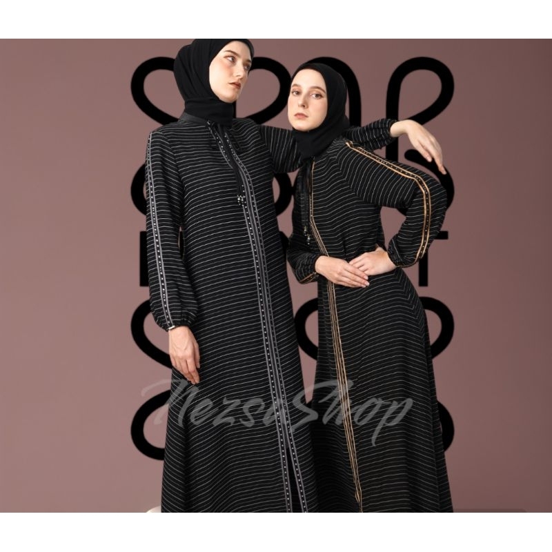 Abaya HIKMAT A8847-17 Original + hijab**