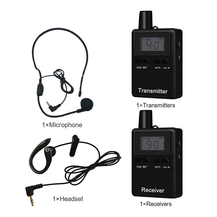 Tour Guide System Umroh Paket 1 transmitter dan 31 receiver tipe 2401