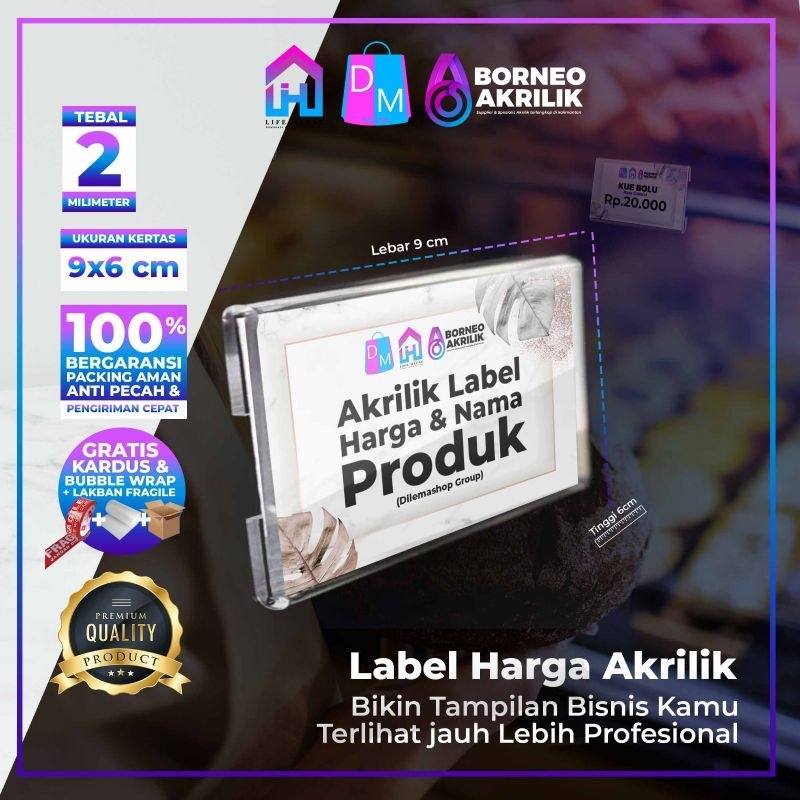 

Akrilik Label Display 9x6cm Akrilik Label Harga Tempat wadah Brosur Perlengkapan Usaha Borneo Akrilik Dilemashop Banjarmasin Lifehause Dekorasi Toko Alat Kasir Mesin Kasir Percetakan Printing Akrilik lembaran