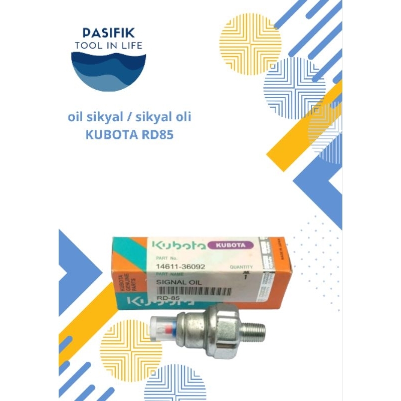 indikator oli kubota RD85 oil signal diesel kubota RD85