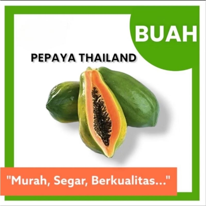 

PEPAYA THAILAND | 1 BUAH {ERLANGGA MARKET}