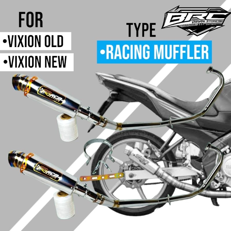 Knalpot racing RCB PNP Vixion new dan vixion old