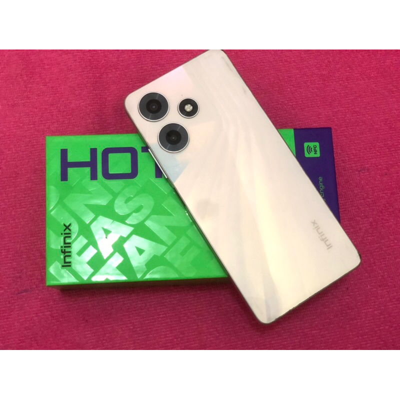 Hape Infinix Hot 30  X6831 Ram 8/128 Gb Seken Fullset Normal