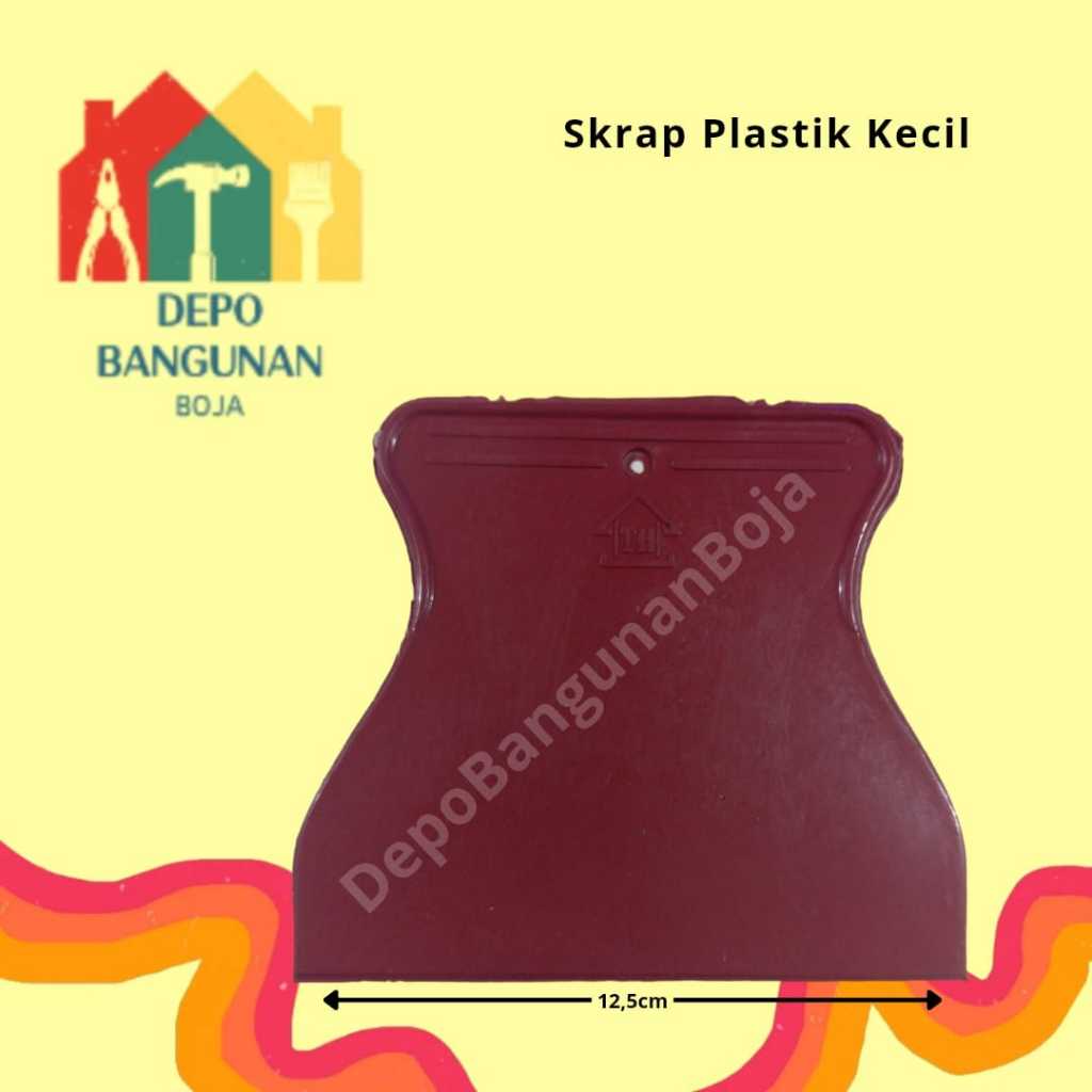 18.9 (Kecil) Skrap Plastik / Skrap PVC / Kape Plastik / Scrapper