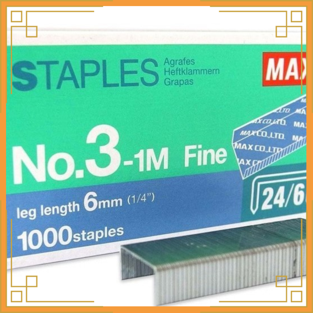 

MAX Isi staples besar no.3 24/6