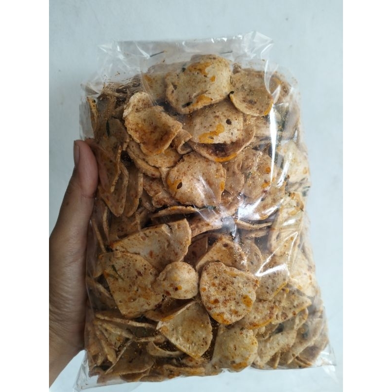 

basreng ikan tuna pedas manis daun jeruk