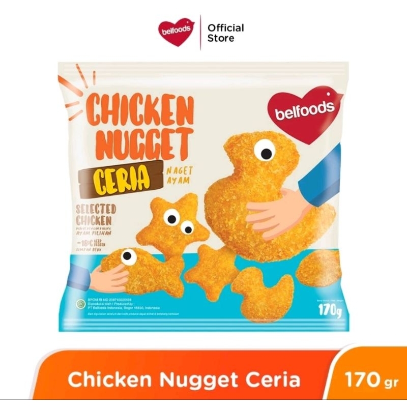 

BELFOODS CHICKEN NUGGET CERIA 170gr