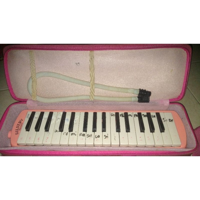 PIANIKA SILVERY MELODICA + TAS PIANIKA