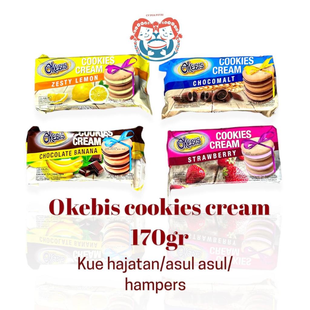 

Okebis Inafood Cookies Cream 170gr u/ asul asul, hajatan, parcel, hampers