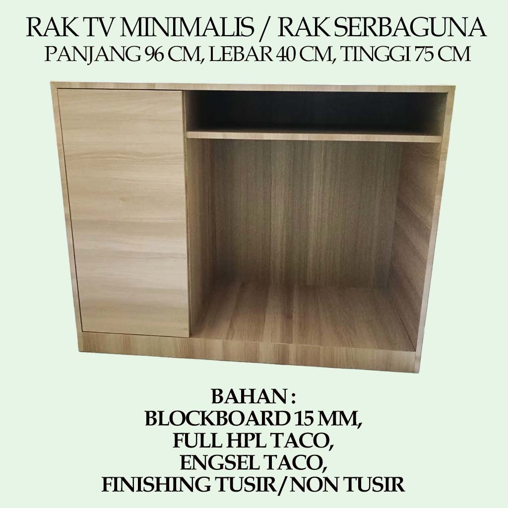 LEMARI TV / LEMARI MINIMALIS / LEMARI SERBAGUNA HPL