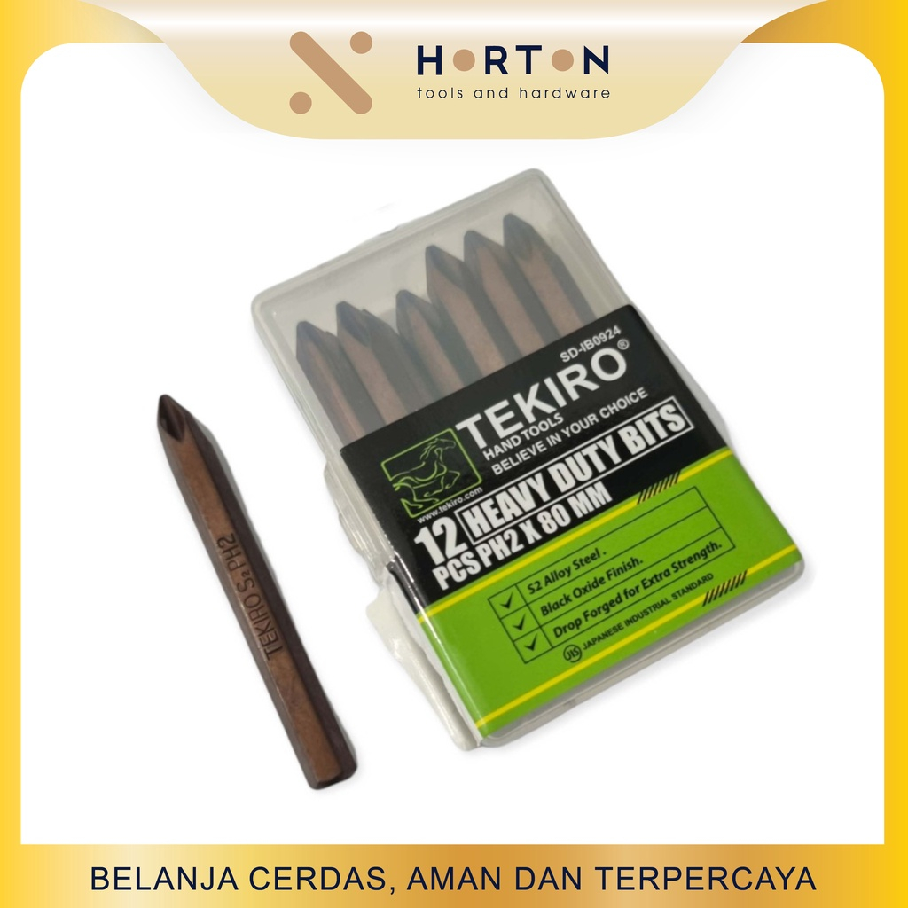 TEKIRO  Mata Obeng Tumbuk / Mata Obeng Ketok