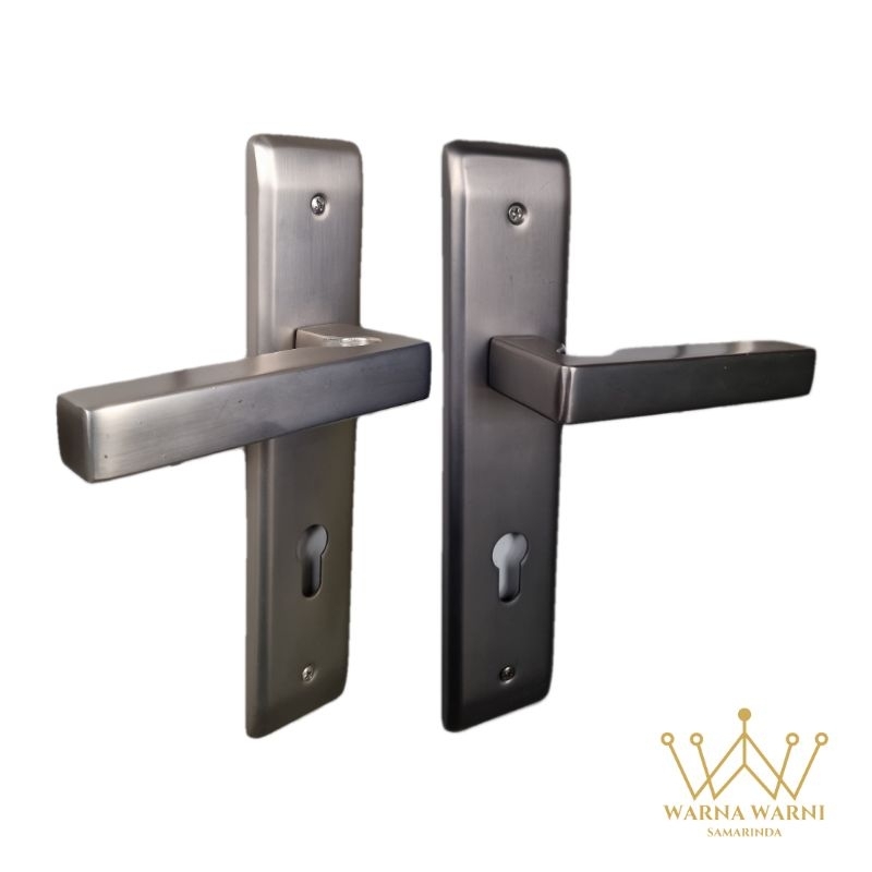 Handle Pintu GERBER MBS 97385 MTS & MSN 25.5cm + Body Kunci RMS 2011