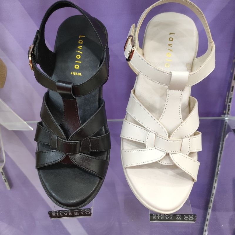 Sepatu sandal wedges Laviola