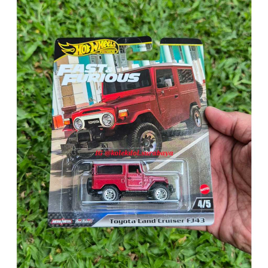 Hot Wheels Premium Fast and Furious Toyota Land Cruiser FJ43 original