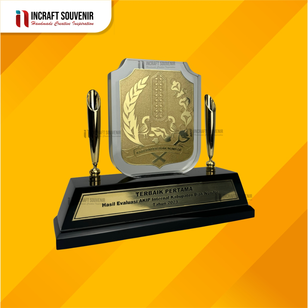 PLAKAT SOUVENIR RESIN CUSTOM PEN HOLDER