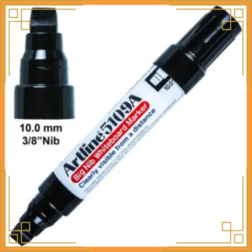 

ARTLINE Spidol whiteboard bisa di hapus jumbo 5100A hitam