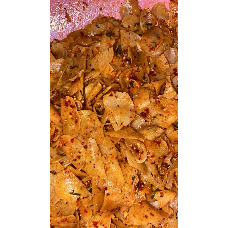 

Basreng Pedas Daun Jeruk