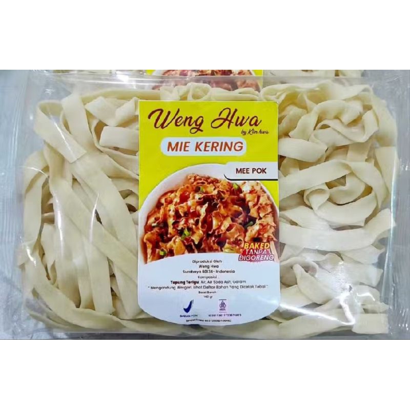 

MIE KERING WENG HWA MIE KRITING / MEE POK 140 gram