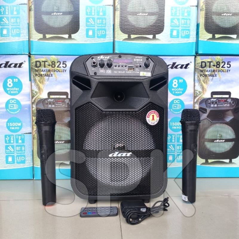 Speaker DAT 8 inch  DT 825 Bluetooth Original