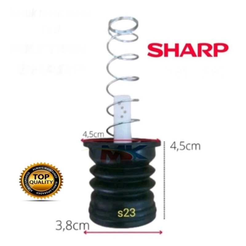 [ 1 PAKET ] Seal Pembuangan Mesin Cuci Sharp 2 Tabung