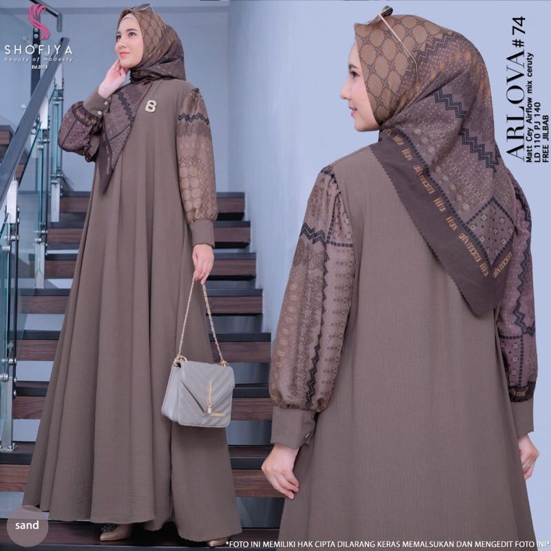 ARLOVA DRESS STANDAR • SHOFIYA BEAUTY