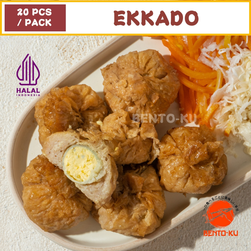 

BENTO-KU CIBUBUR | EKKADO | HALAL | 20 PCS / PACK