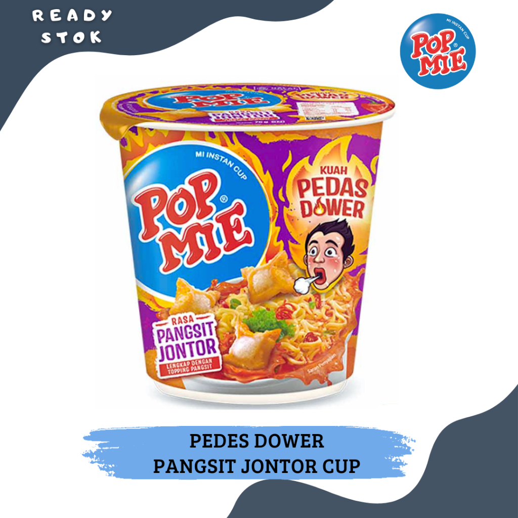

Pop Mie Kuah Pedes Dower Pangsit Jontor 75gr (pcs)