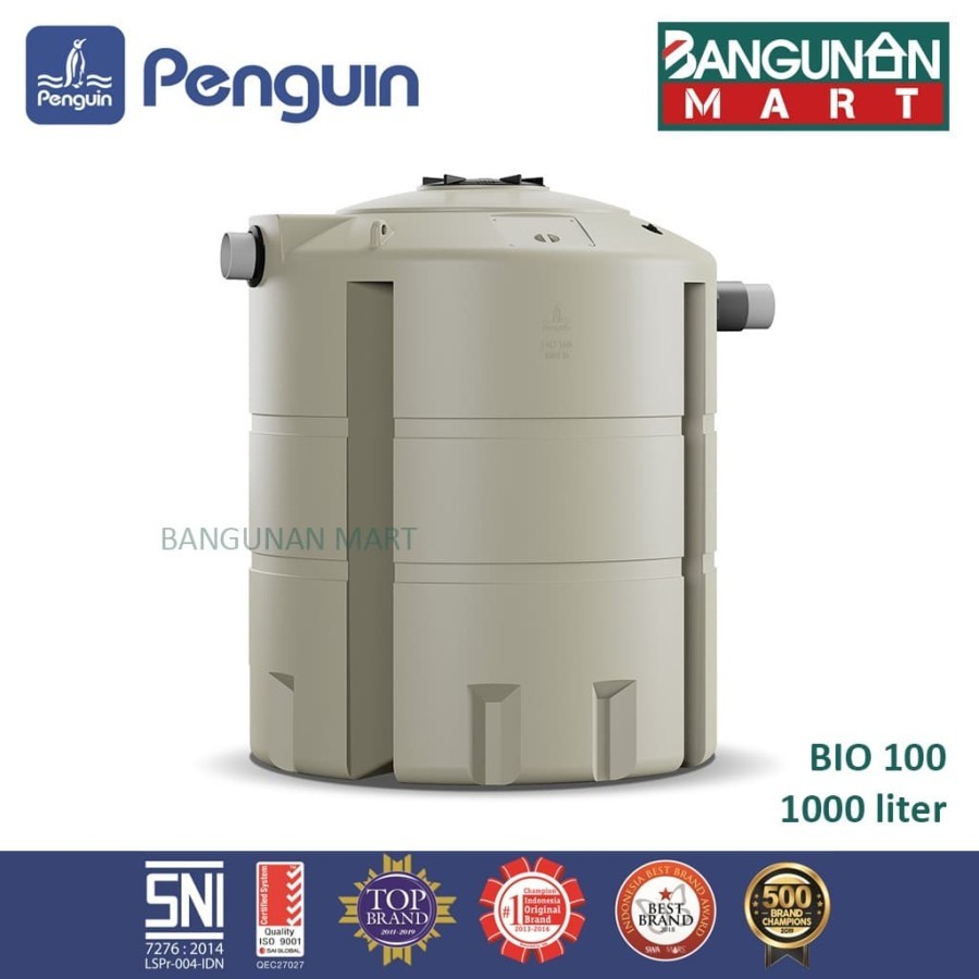 Penguin Septic Tank kapasitas 1000 liter Penguin BIO 100 Biorotech