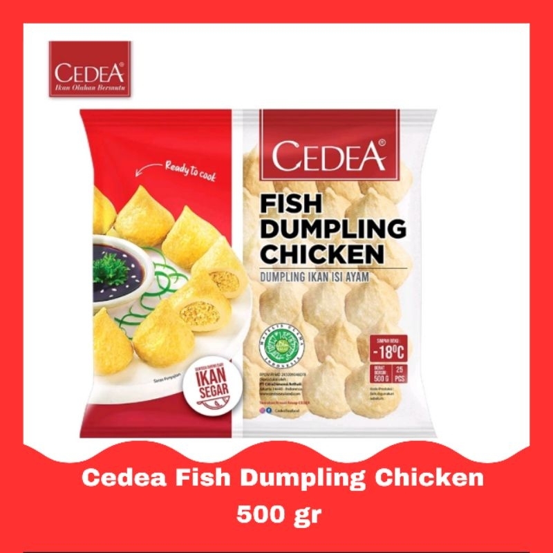 

Cedea Fish Dumpling Cheese 500 gr Cedea Fish Dumpling Chicken 500 gr