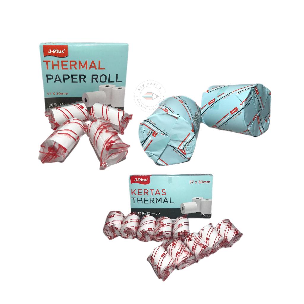 

JPLUS - Kertas Thermal Putih Roll Paper - 1 Roll