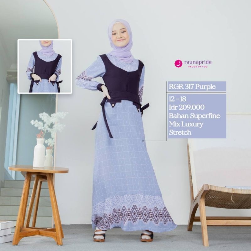 GAMIS RAUNA RGR 317 REMAJA