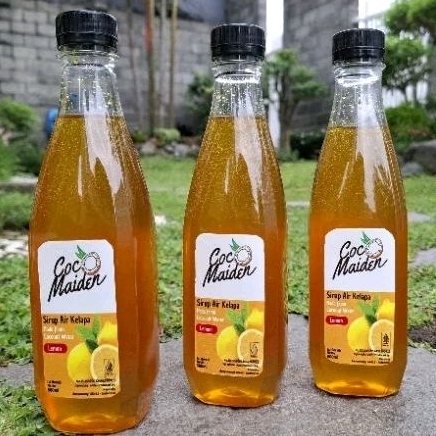 

Coco Maiden Sirup Air Kelapa Homemade - Rasa Lemon