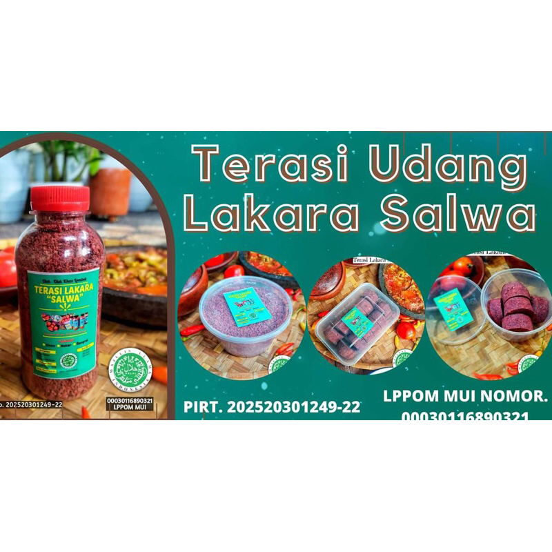 

Terasi Udang Lakara Salwa Isi 6 Keping