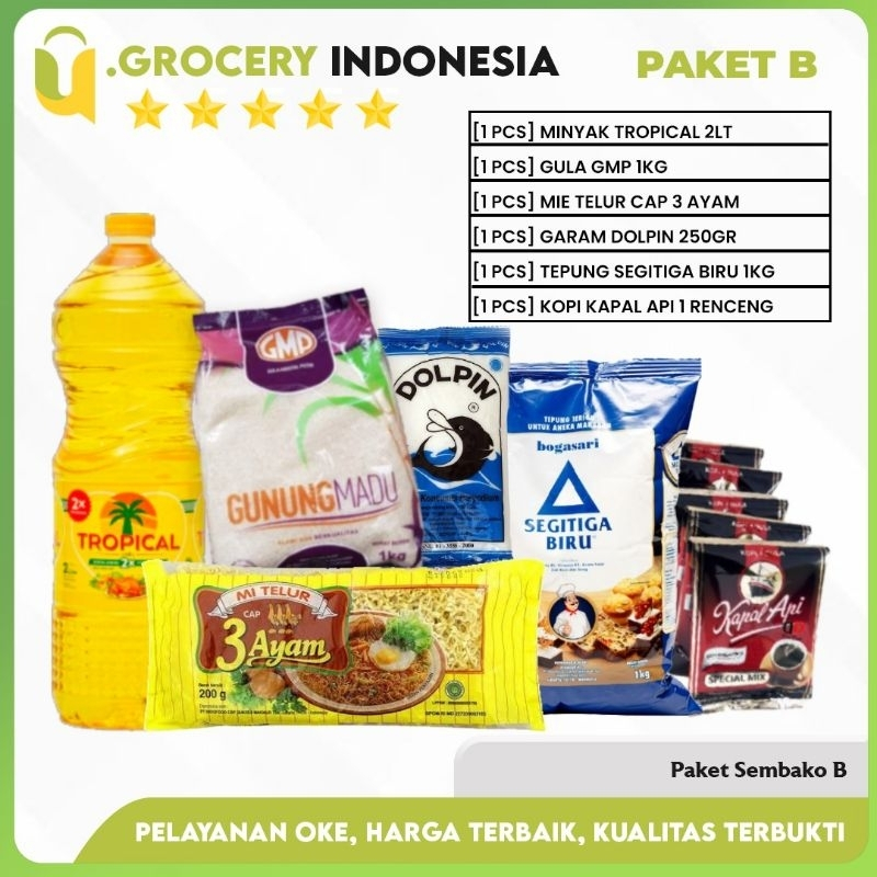 

Bundling Paket Sembako (Paket B)