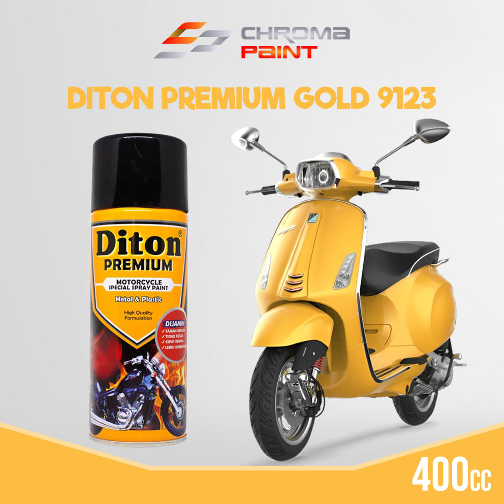 Pilox Diton Premium Solid Warna Emas - Gold 9123