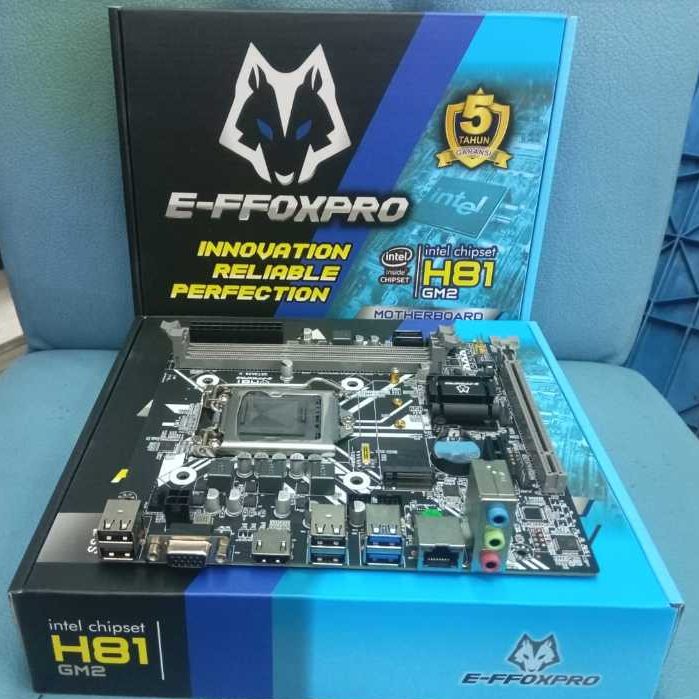 MOTHERBOARD EFFOXPRO H81 LGA 1150