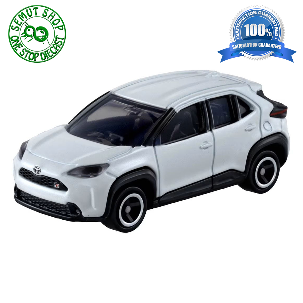 Tomica Reguler No 102 Toyota Yaris Cross GR Sport White Miniatur Mobil Toyota Yaris