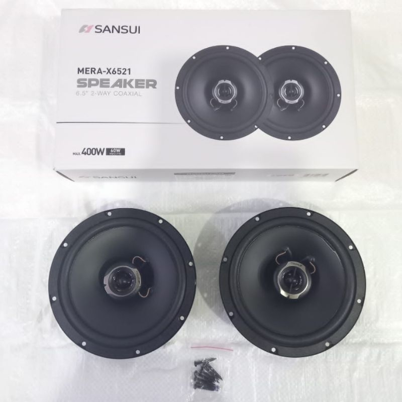 Speaker Pintu Mobil Coaxial 6.5 Inch Sansui MERA-X6521 2-Way