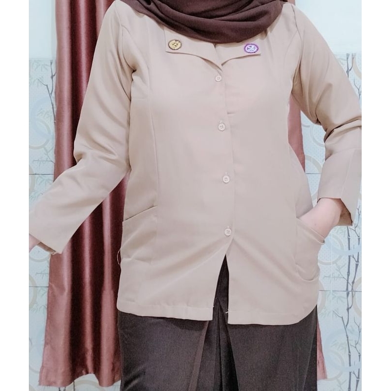baju Pramuka SD SMP SMA/Baju Pramuka sekolah/baju Pramuka panjang perempuan/atasan Pramuka perempuan