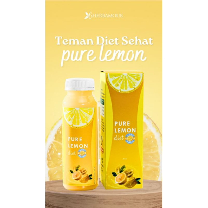 

PURE LEMON 100% ALAMI HERBALOV LEMON PERAS ASLI