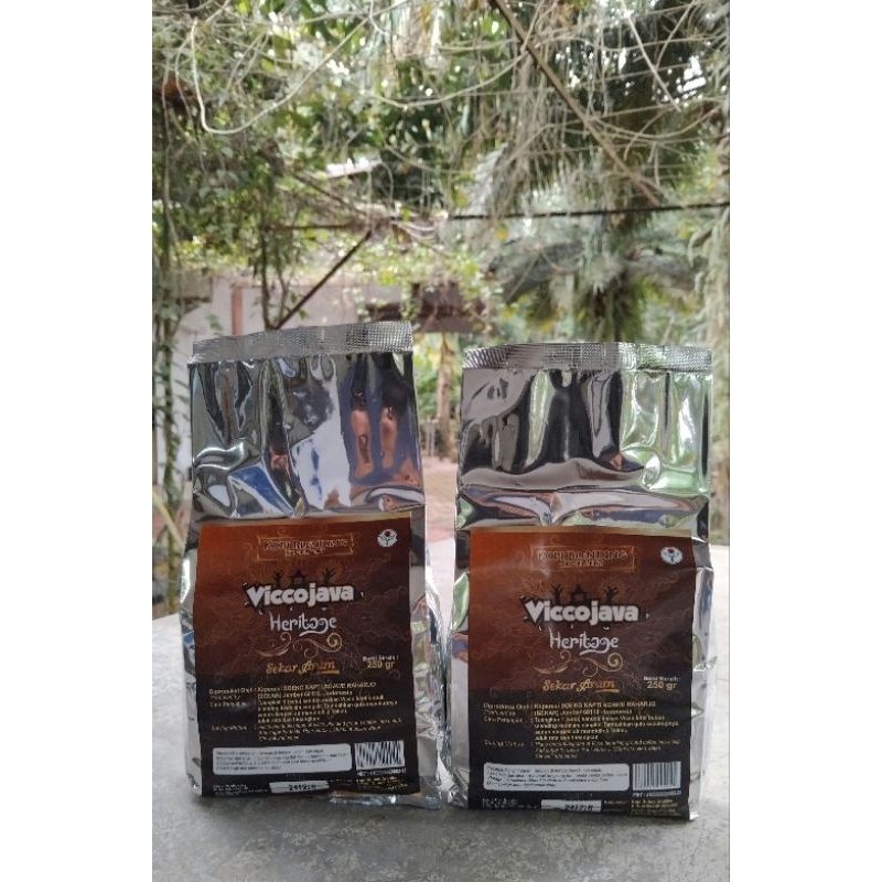 

kopi bubuk blending robusta + arabika 250gram by pusat penelitian kopi dan kakao indonesia