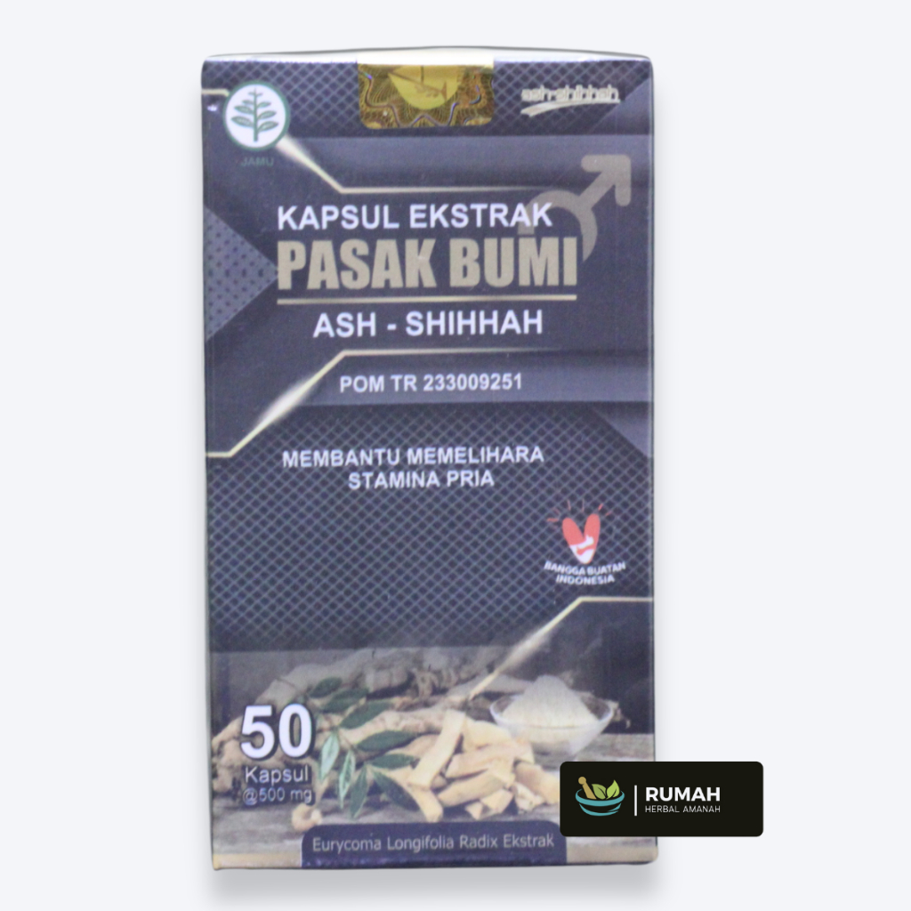 Kapsul Pasak-Bumi Ash-Shihhah 50 Kapsul Original