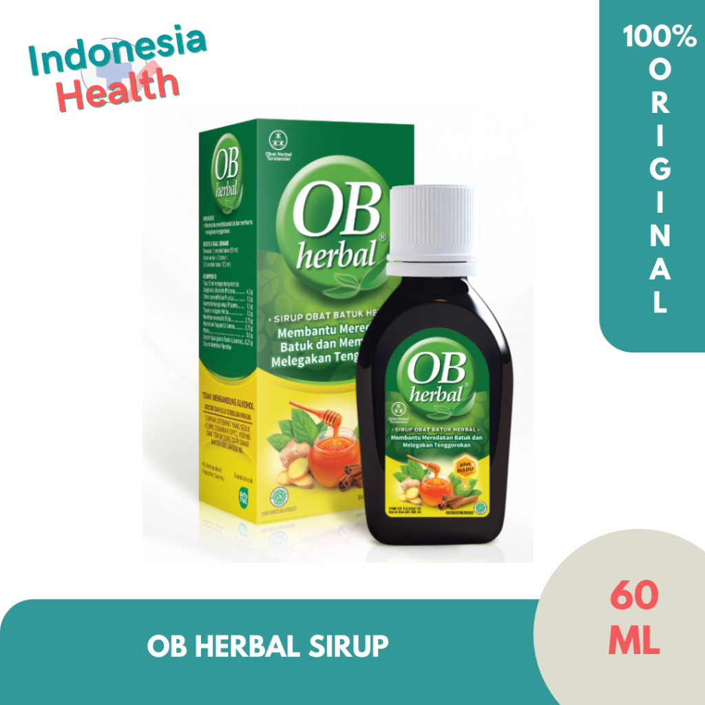 

OB Herbal Sirup Obat Batuk