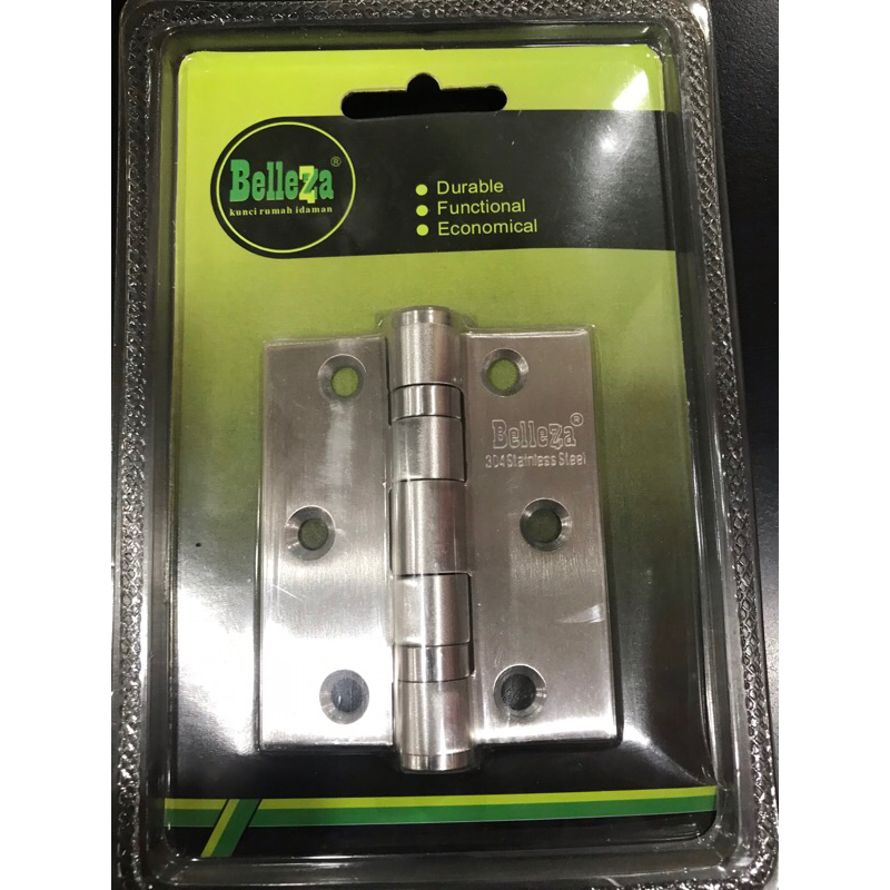 Engsel Pintu / jendela 3 Inch ( 3x2,5x2,5 2BB) Belleza SUS 304 BZ 07