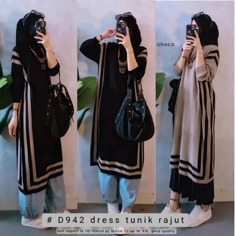TUNIK RAJUT IMPORT/ TUNIK RAJUT TERENDI