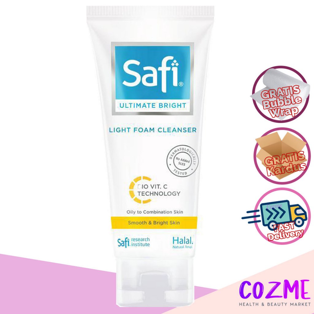 SAFI Ultimate Bright Light Foam Cleanser 100gr