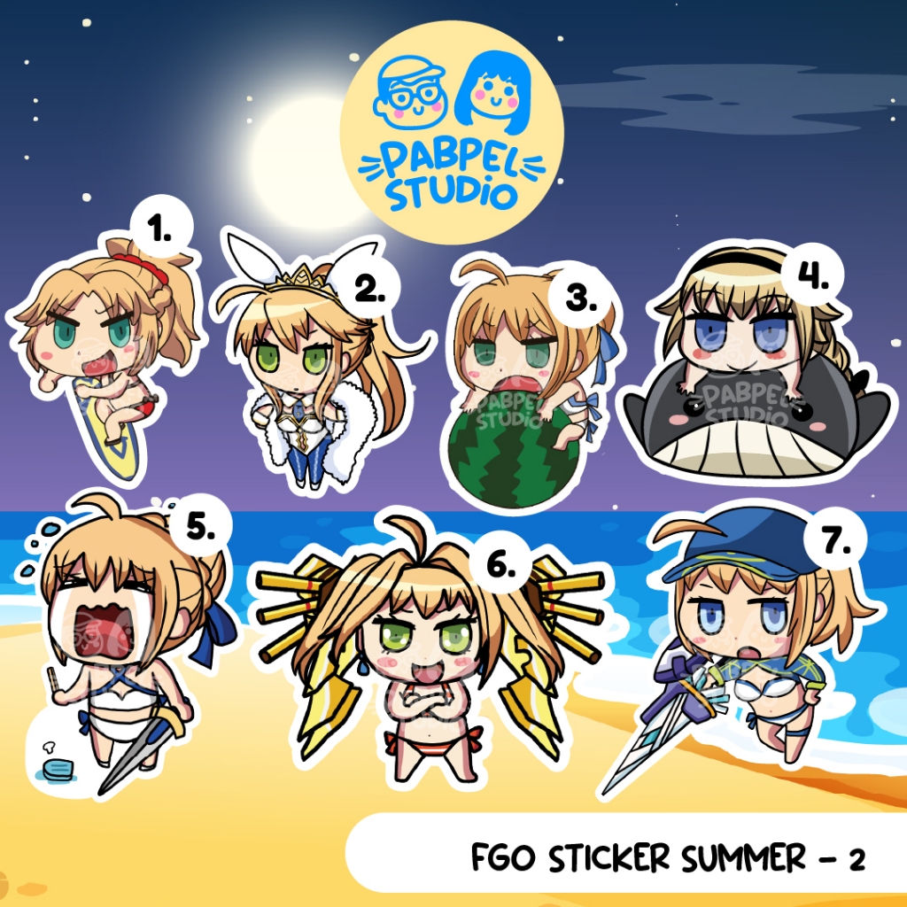 

Sticker Fate Grand Order - Summer 2