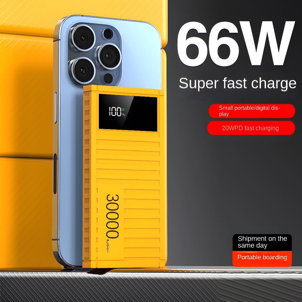 LENTIVEN Powerbank 30000 mAh Mini with Fast Charging BH73